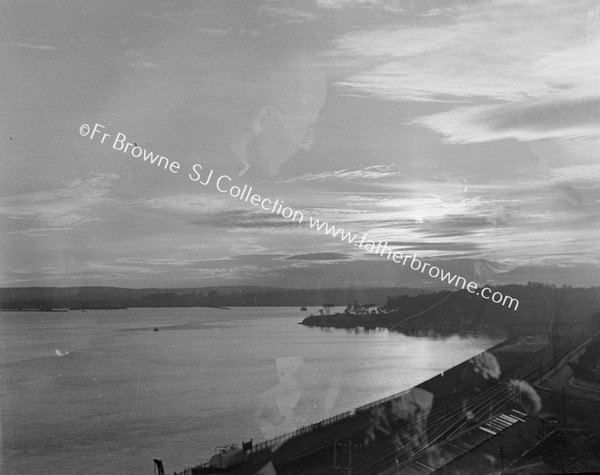 PANORAMA OF CORK HARBOUR FROM BISHOP'S HOUSE